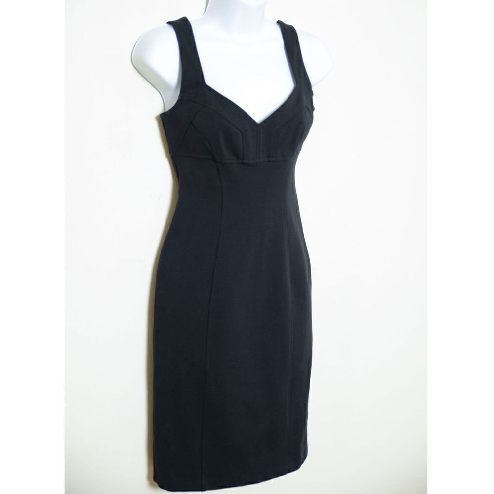 Diane Von Furstenberg Black Sleeveless Dress
